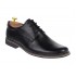 Pantofi barbati casual, din piele naturala, Negru - PANBOX