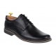 Pantofi barbati casual, din piele naturala, Negru - PANBOX