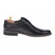 Pantofi barbati casual, din piele naturala, Negru - PANBOX