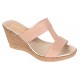 Papuci dama din piele naturala cu platforme de 7cm Nude PAP300NUD Papuci dama din piele naturala cu platforme de 7cm Nude PAP300NUD