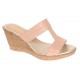 Papuci dama din piele naturala cu platforme de 7cm Nude PAP300NUD Papuci dama din piele naturala cu platforme de 7cm Nude PAP300NUD
