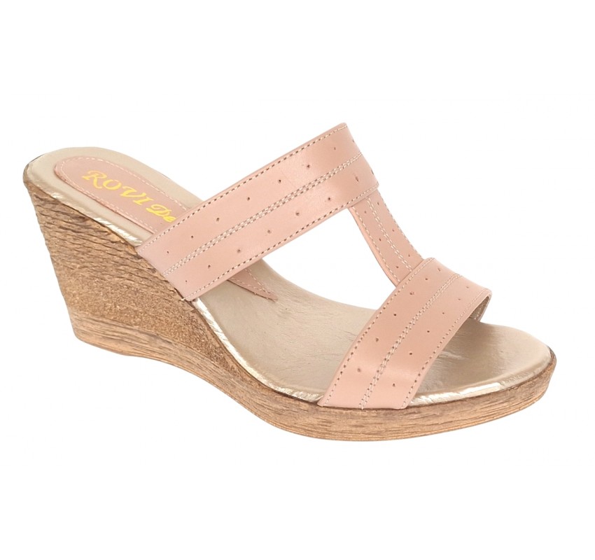 Papuci dama din piele naturala cu platforme de 7cm Nude PAP300NUD Papuci dama din piele naturala cu platforme de 7cm Nude PAP300NUD