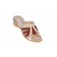 Papuci dama de vara cu platforme de 5cm, din piele naturala, PAP4BM
