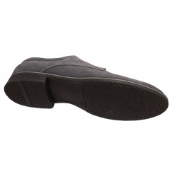 Pantofi barbati casual din piele naturala intoarsa Gri - Pavel