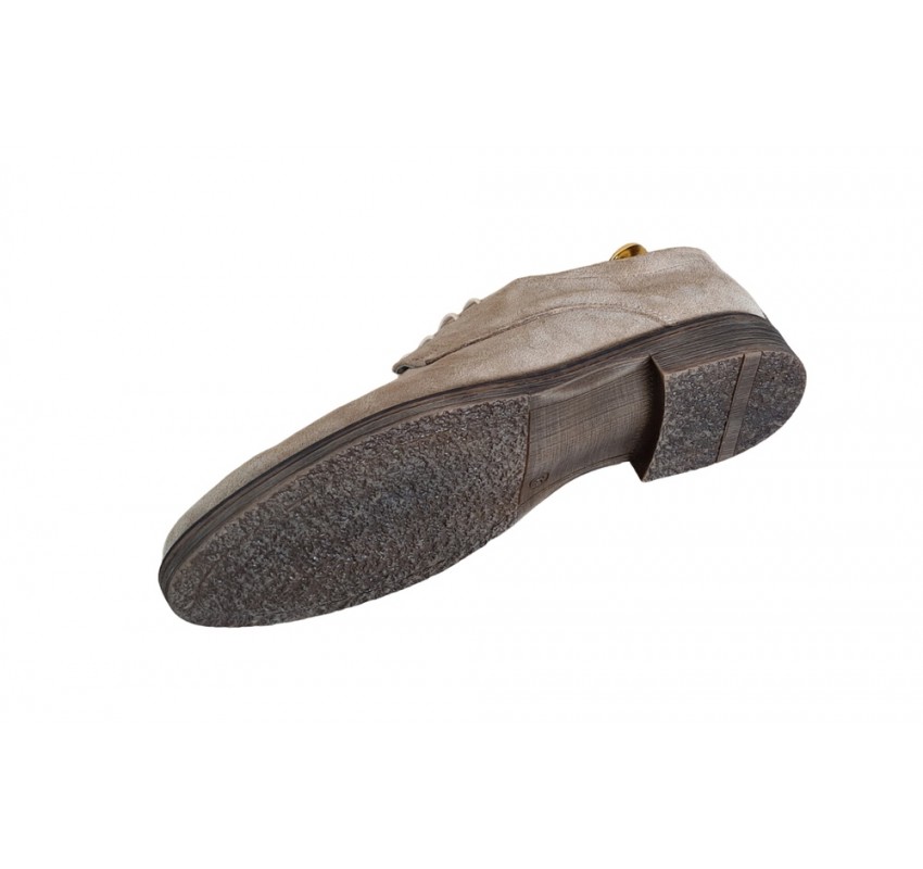 Pantofi barbati casual din piele naturala intoarsa, culoare bej - PAVELBEJ3 Pantofi barbati casual din piele naturala intoarsa, culoare bej - PAVELBEJ3
