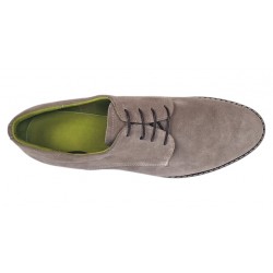 Pantofi barbati casual din piele naturala intoarsa Bej PAVELBEJ5
