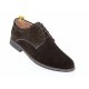 Pantofi barbati casual din piele naturala intoarsa - Model Maro Brun PAVELMARO