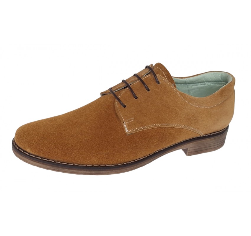 Pantofi barbati casual din piele naturala intoarsa - Model Maro Camel PAVELM Pantofi barbati casual din piele naturala intoarsa - Model Maro Camel PAVELM