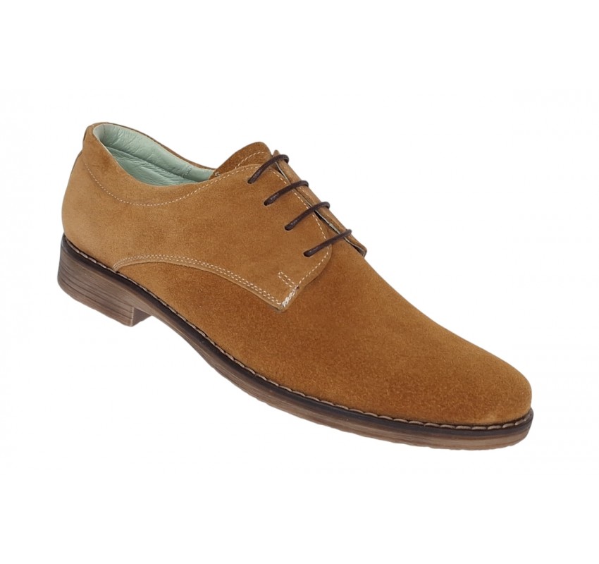 Pantofi barbati casual din piele naturala intoarsa - Model Maro Camel PAVELM Pantofi barbati casual din piele naturala intoarsa - Model Maro Camel PAVELM