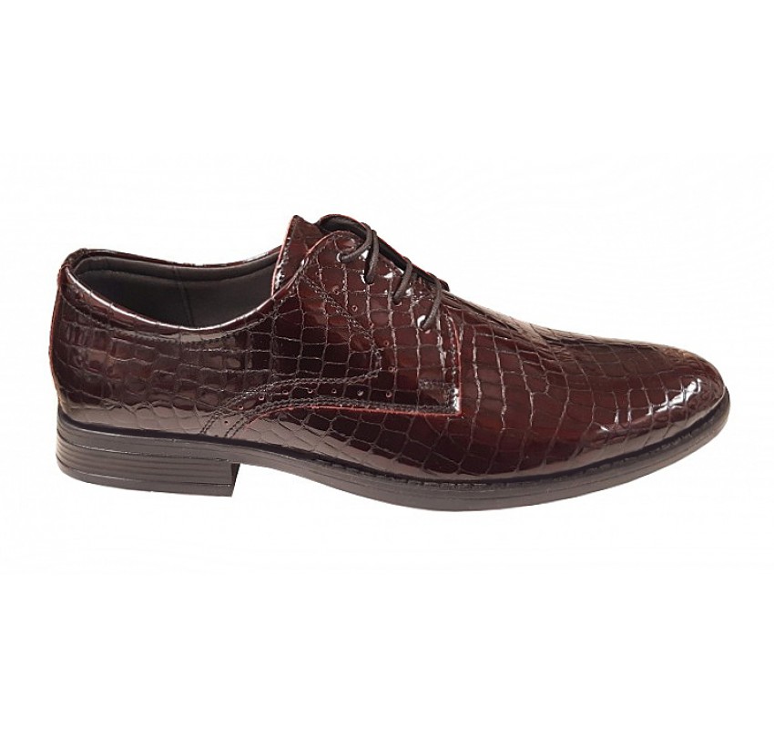 Pantofi barbati eleganti din piele naturala - Model 101CROCO