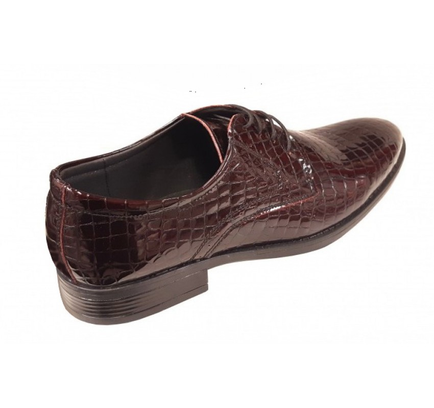Pantofi barbati eleganti din piele naturala - Model 101CROCO