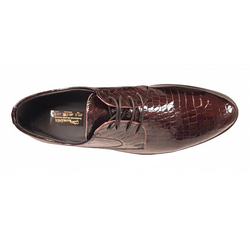 Pantofi barbati eleganti din piele naturala - Model 101CROCO