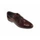 Pantofi barbati eleganti, din piele naturala, BORDO - PB101CROCO