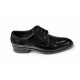 Pantofi barbati eleganti, din piele naturala, Negru LAC, CIUCALETI SHOES - PB101LACG