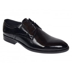 Marimea 43, 44 Pantofi barbati eleganti din piele naturala lac - PB101LACG