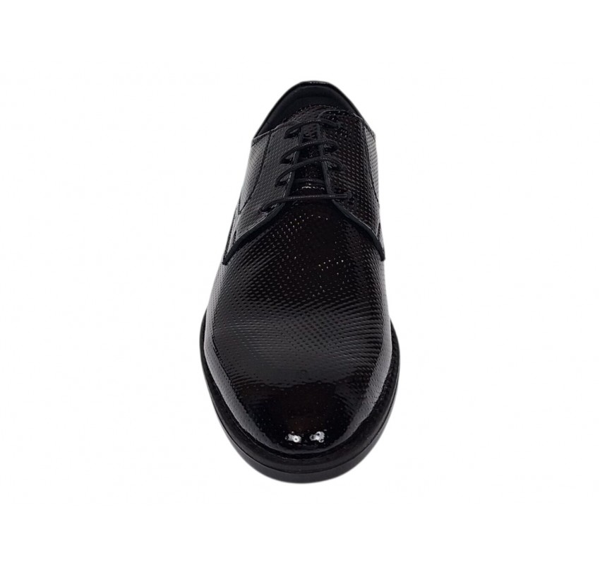 Marimea 43, 44 Pantofi barbati eleganti din piele naturala lac - PB101LACG
