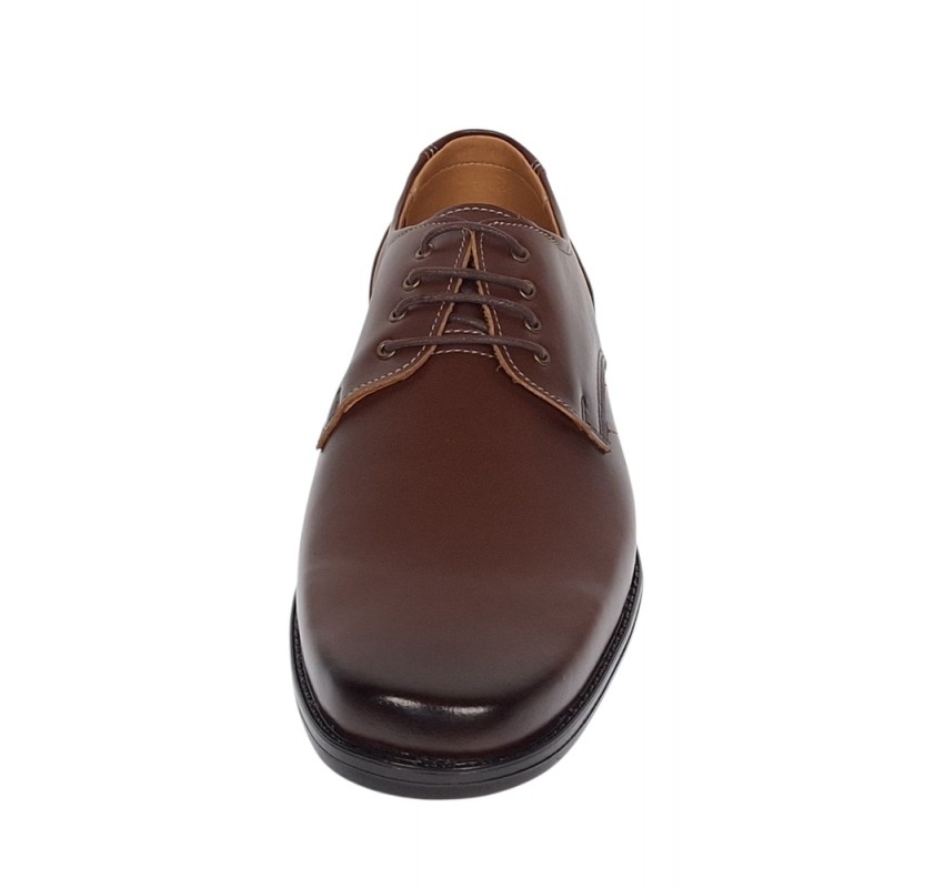 Pantofi barbati eleganti din piele naturala pentru armata pompieri - PB2265M