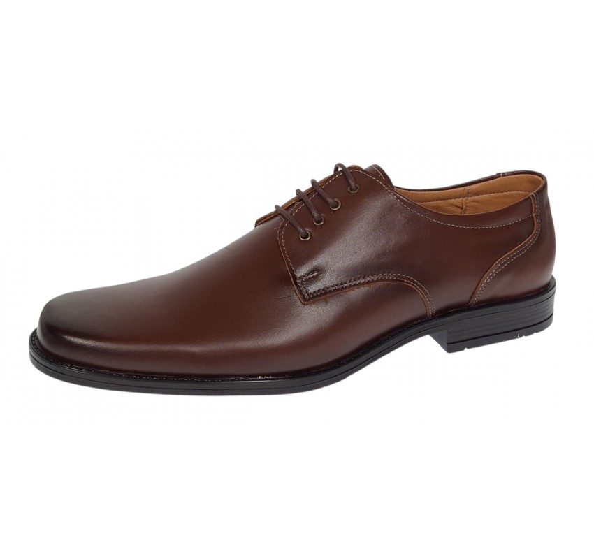 Pantofi barbati eleganti din piele naturala pentru armata pompieri - PB2265M