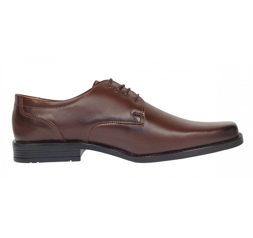 Pantofi barbati eleganti din piele naturala pentru armata pompieri - PB2265M