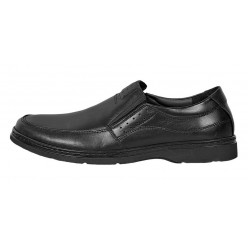 Pantofi barbati casual din piele naturala - Model cu elastic 451ELN