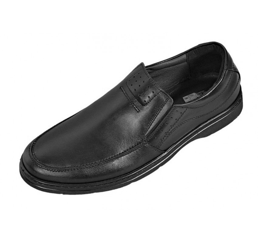 Pantofi barbati casual din piele naturala - Model cu elastic 451ELN