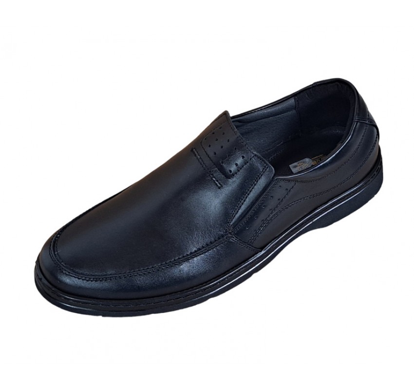 Pantofi barbati casual, din piele naturala cu elastic, PH451ELN GKR Pantofi barbati casual, din piele naturala cu elastic, PH451ELN GKR