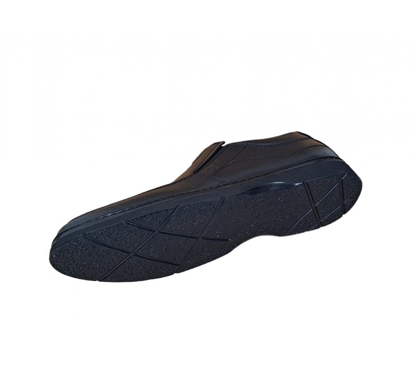 Pantofi barbati casual, din piele naturala cu elastic, PH451ELN GKR Pantofi barbati casual, din piele naturala cu elastic, PH451ELN GKR