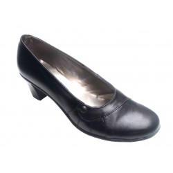 Pantofi dama piele naturala eleganti cu toc de 5cm PHP3NBOX2
