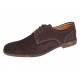 Pantofi barbati casual din piele naturala intoarsa maro PRAMFM