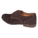 Pantofi barbati casual din piele naturala intoarsa maro PRAMFM