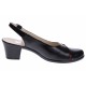 Pantofi dama decupati din piele naturala cu toc de 6cm - Model Negru Rosu PS35LR Pantofi dama decupati din piele naturala cu toc de 6cm - Model Negru Rosu PS35LR