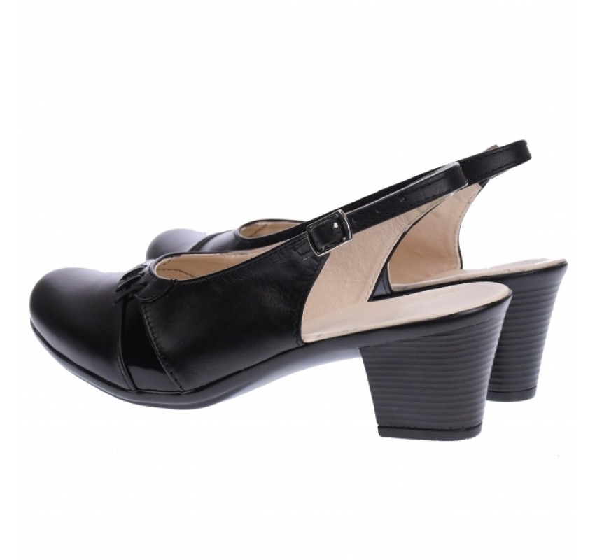 Pantofi dama eleganti, piele naturala, Made in Romania, PS36NBOX