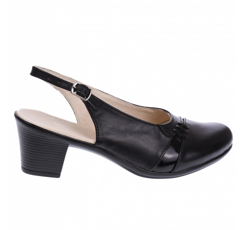 Pantofi dama eleganti, piele naturala, Made in Romania, PS36NBOX