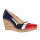 Pantofi dama piele naturala lacuita rosu-bleumarin platforma 7 cm – Stil si confort Pantofi dama piele naturala lacuita rosu-bleumarin platforma 7 cm – Stil si confort