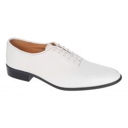 Oferta Pantofi barbati albi eleganti din piele naturala R51TSA - Marimea 41