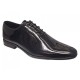 Marimea 41 Pantofi barbati eleganti din piele naturala de culoare negru lac Donatto RED41N