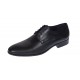 Marimea 42 Pantofi barbati eleganti negri din piele naturala RSIR015N