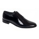 Reducere 38 Pantofi barbati negri lacuiti eleganti din piele naturala RGKR201LN