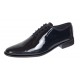 Reducere 38 Pantofi barbati negri lacuiti eleganti din piele naturala RGKR201LN