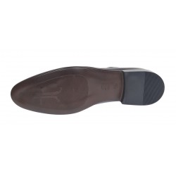 Reducere 38 Pantofi barbati negri lacuiti eleganti din piele naturala RGKR201LN