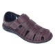 Sandale barbati casual din piele naturala Bordeaux RGKR73VIS