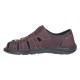 Sandale barbati casual din piele naturala Bordeaux RGKR73VIS
