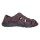 Sandale barbati casual din piele naturala Bordeaux RGKR73VIS