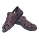 Sandale barbati casual din piele naturala Bordeaux RGKR73VIS