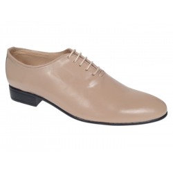 Marimea 40 Pantofi barbati office eleganti din piele naturala bej RMOD1BEJ