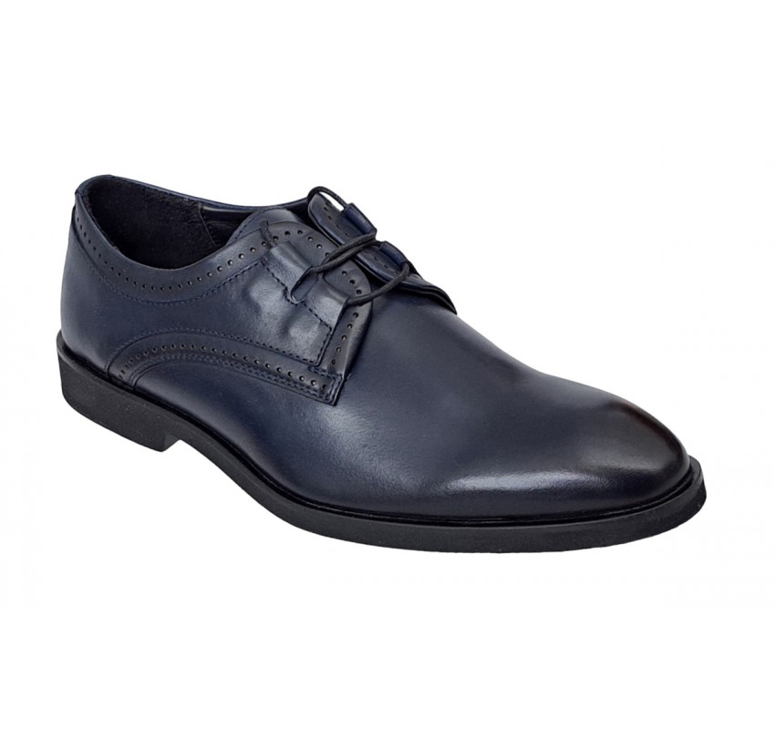 Pantofi barbati din piele naturala bleumarin Alexander 177 Pantofi barbati din piele naturala bleumarin Alexander 177