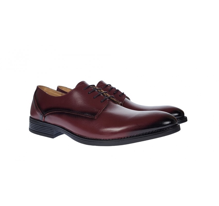 Pantofi barbati, eleganti, piele naturala, Bordeaux, ALEXANDER 990VIS