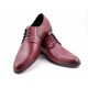 OFERTA MARIMEA 41   -  Pantofi barbati eleganti din piele naturala, visiniu - Model ROSETYVIS