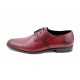 OFERTA MARIMEA 41   -  Pantofi barbati eleganti din piele naturala, visiniu - Model ROSETYVIS
