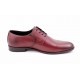 OFERTA MARIMEA 41   -  Pantofi barbati eleganti din piele naturala, visiniu - Model ROSETYVIS